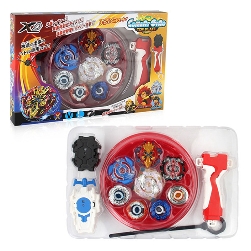 OBEST Battling Top Metal Masters Acceleration Launcher Speed Gyro with Combat Stadium